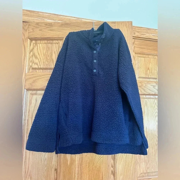 Aerie - Sherpa Pullover Sweater - Picture 4 of 10